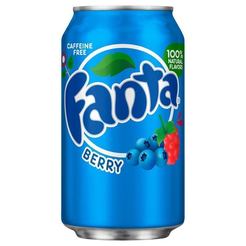 FANTA Beeren 355ml, koffeinfrei, natürliche Aromen, asiatischer Online-Shop.