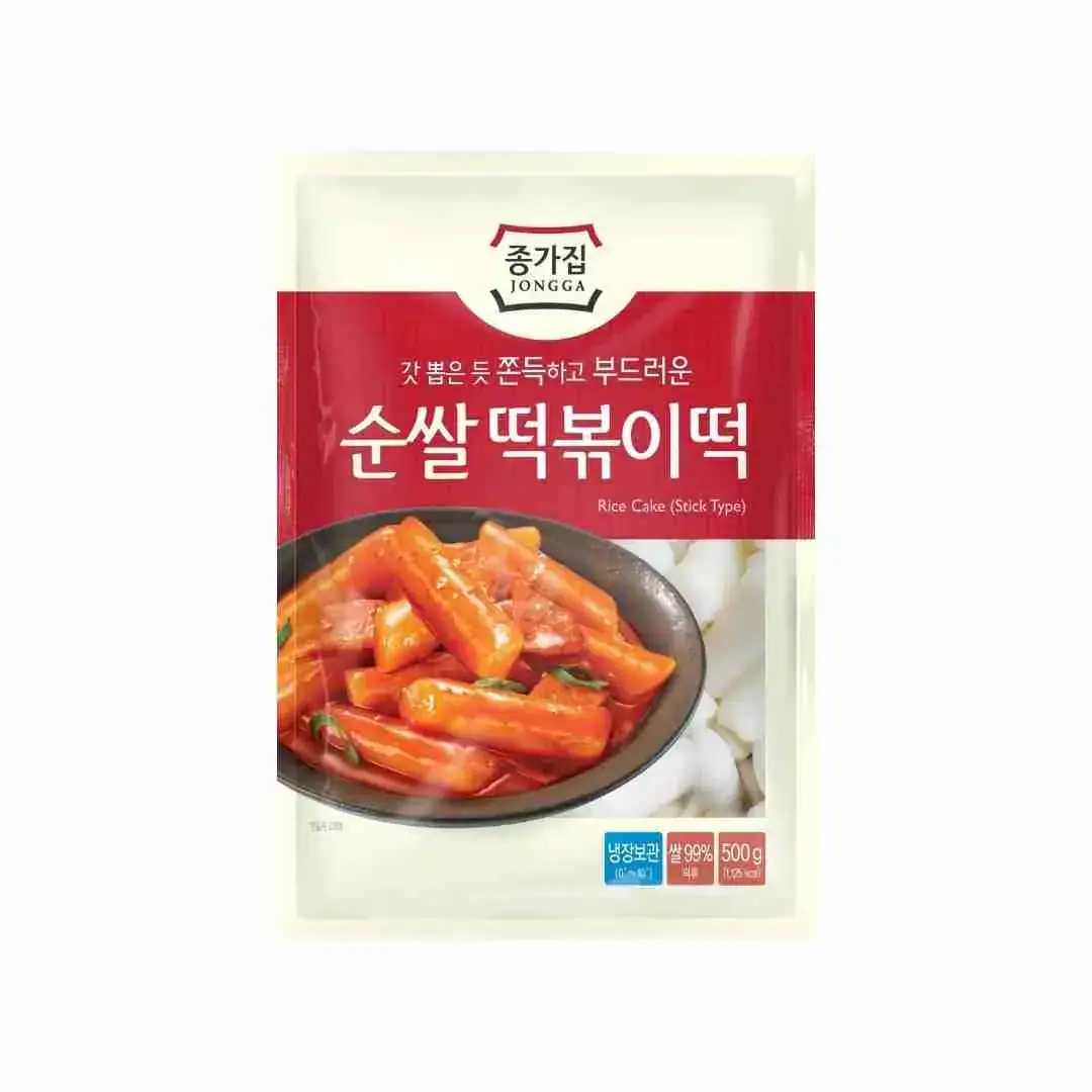 Asiatischer Reiskuchen Tubular 500g, asiatische Lebensmittel Online-Shop.