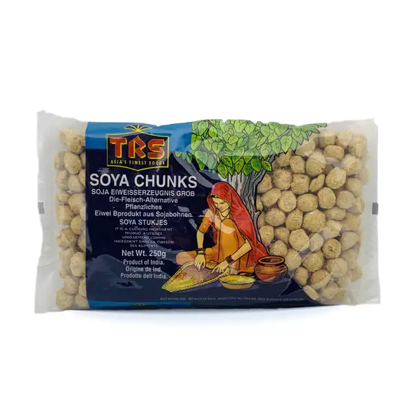 Asiatischer Lebensmittelladen, Soya Chunks 250g, asiatische Lebensmittel online.