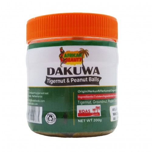 Asiatische Lebensmittel Online-Shop, Dakuwa Tigernut & Peanut Balls 200g.