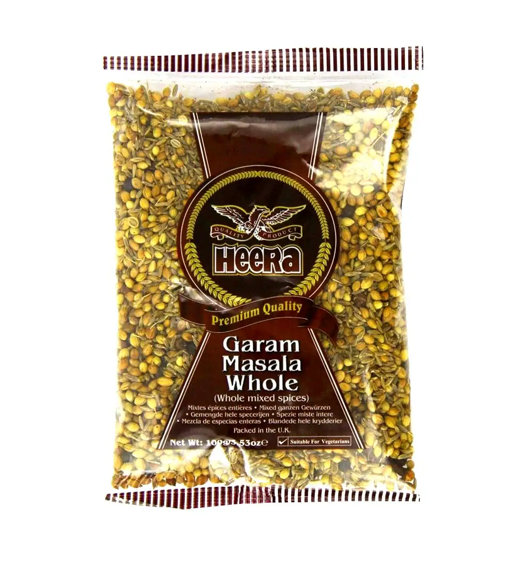Asiatische Lebensmittel Online-Shop, Heera Garam Masala, 100g, Gewürzmischung.