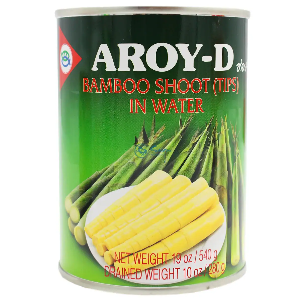 Bambusspitzen in Wasser, AROY-D, asiatische Lebensmittel Online-Shop.