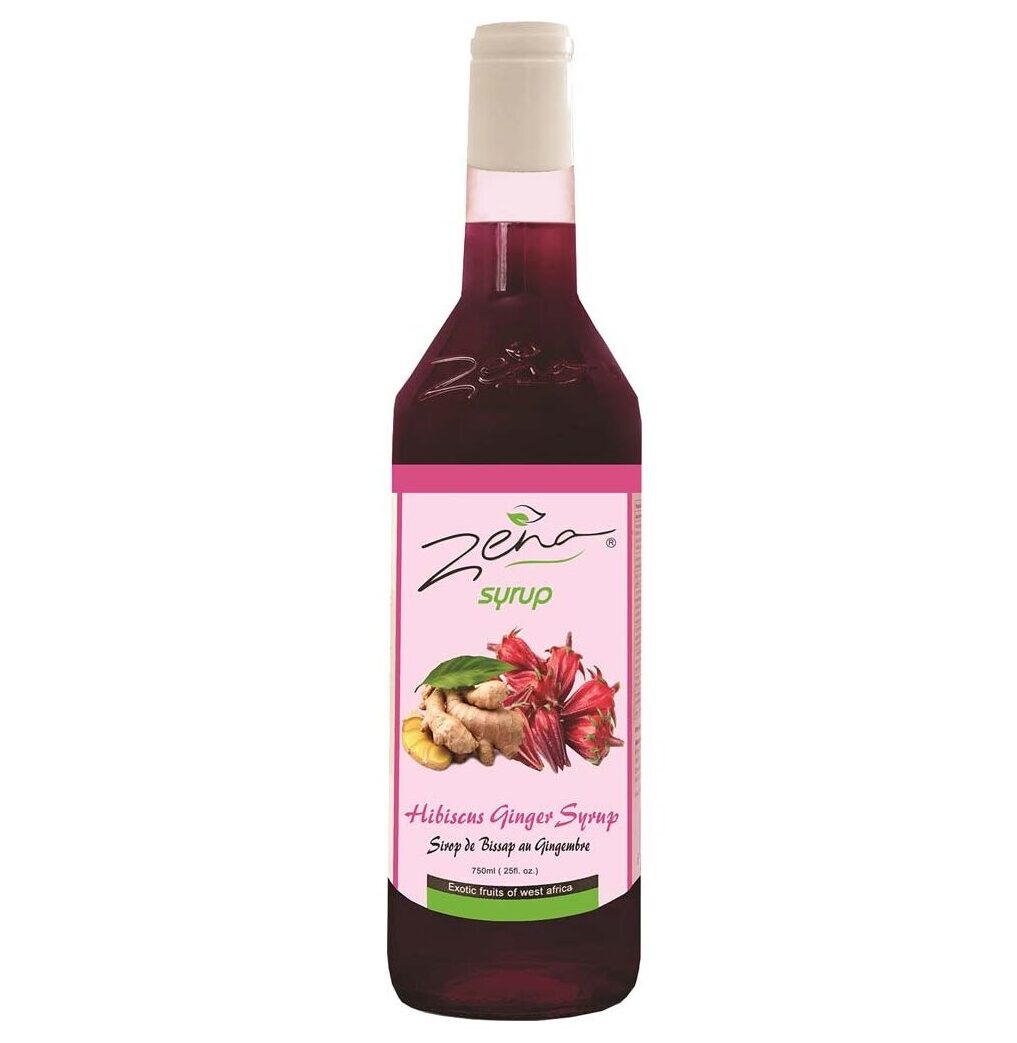 Hibiskus-Ingwer-Sirup von ZENA, asiatische Lebensmittel Online-Shop.