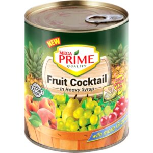 Asiatischer Fruchtcocktail in Heavy Syrup, 850g, mit exotischen Früchten.