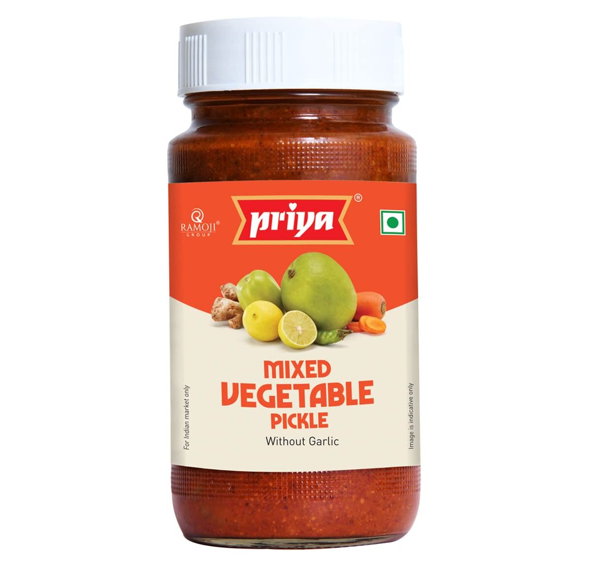 Asiatischer Lebensmittel Online-Shop, Mixed Vegetable Pickle 300g.