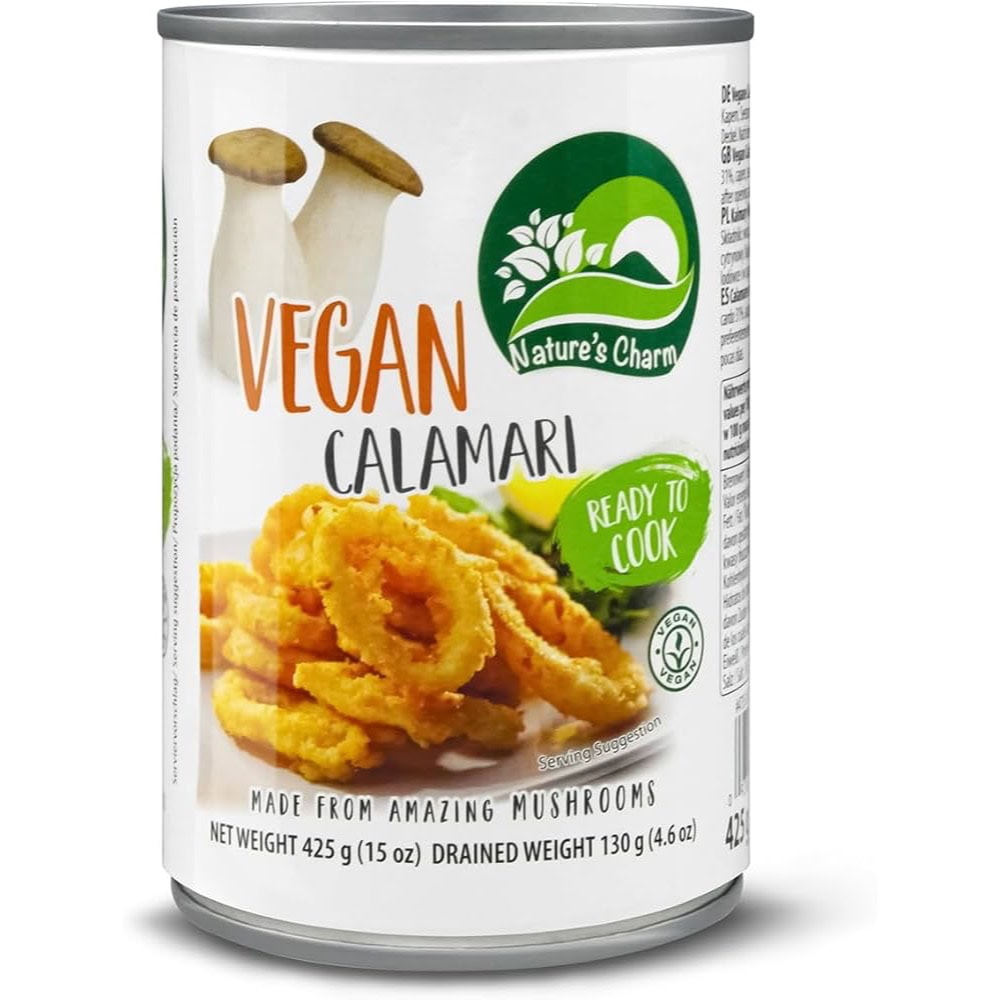 Veganer Calamari aus Pilzen, asiatische Lebensmittel Online-Shop.