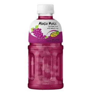 MOGU MOGU Traubensaft 320ml, asiatischer Fruchtsaft, asiatische Lebensmittel.