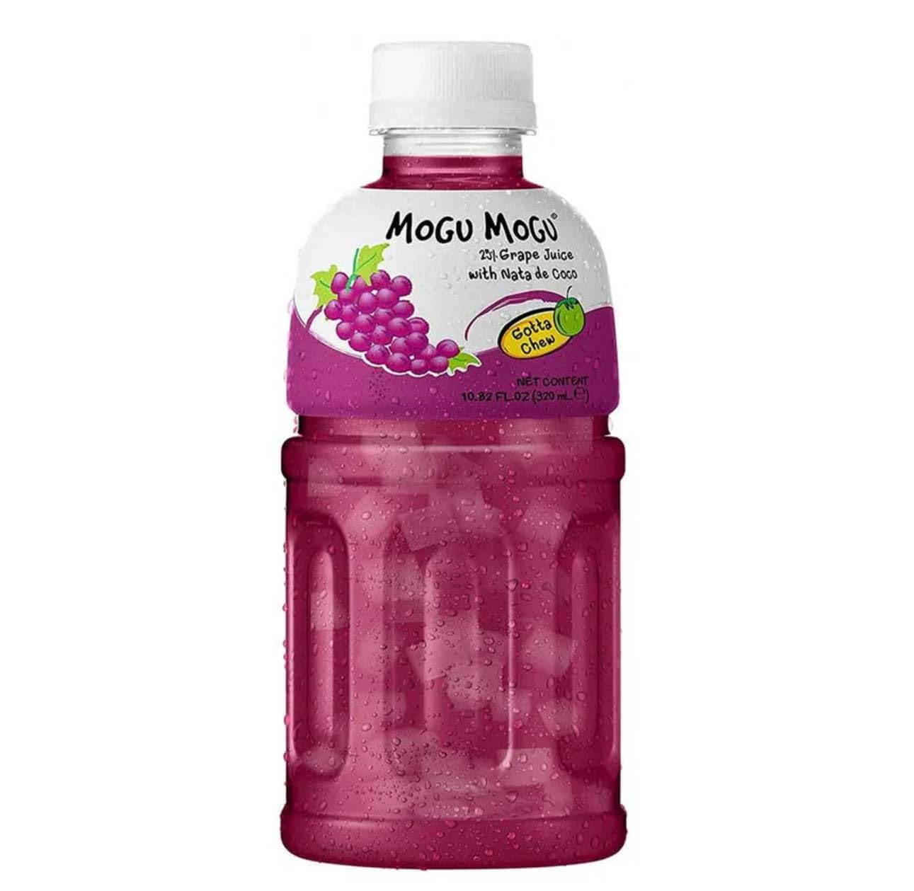 MOGU MOGU Traubensaft 320ml, asiatischer Fruchtsaft, asiatische Lebensmittel.