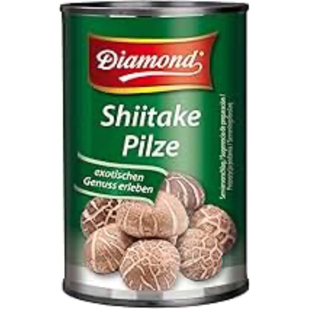 Asiatischer Shiitake-Pilz in Dose, asiatische Lebensmittel Online-Shop.