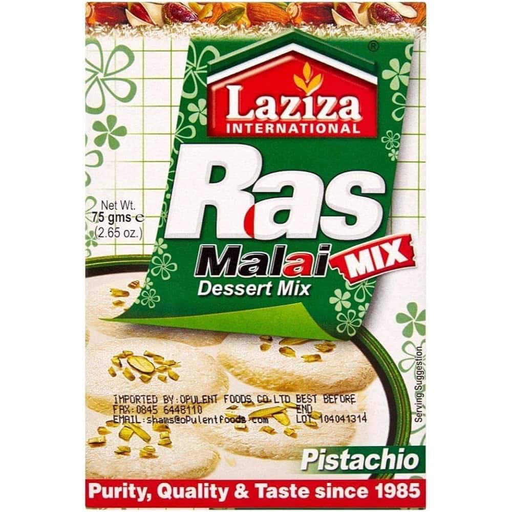 Asiatischer Ras Malai Dessert Mix Pistachio, 75g, asiatische Lebensmittel.