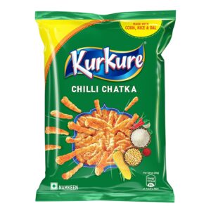 Kurkure Chili Chatka Snack, asiatischer Geschmack, 20g, asiatischer Lebensmittel Online-Shop.