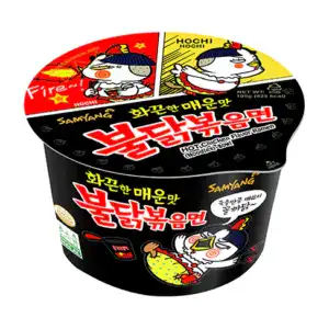 Buldak Hot Chicken Ramen, asiatische Instant-Nudeln, scharf, 120g.