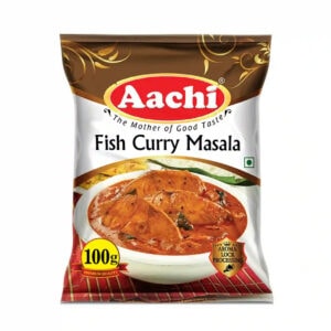 Asiatischer Lebensmittel Online-Shop, Fischcurry Masala in Packung, 200g.