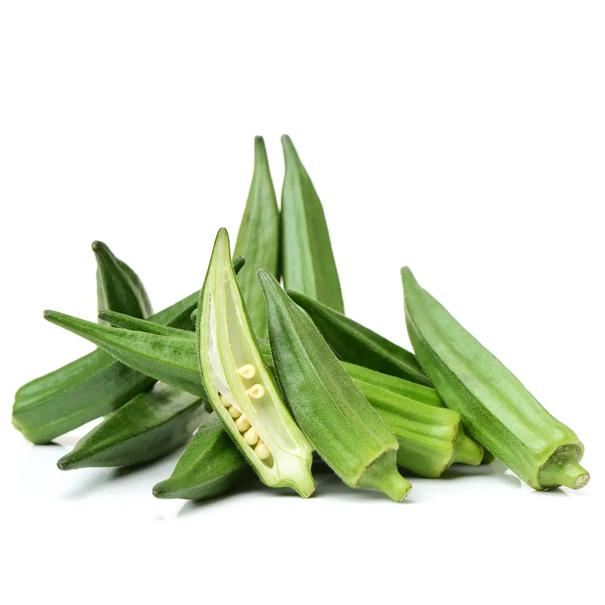 Frische Okra Schoten für asiatische Gerichte im Online-Shop.