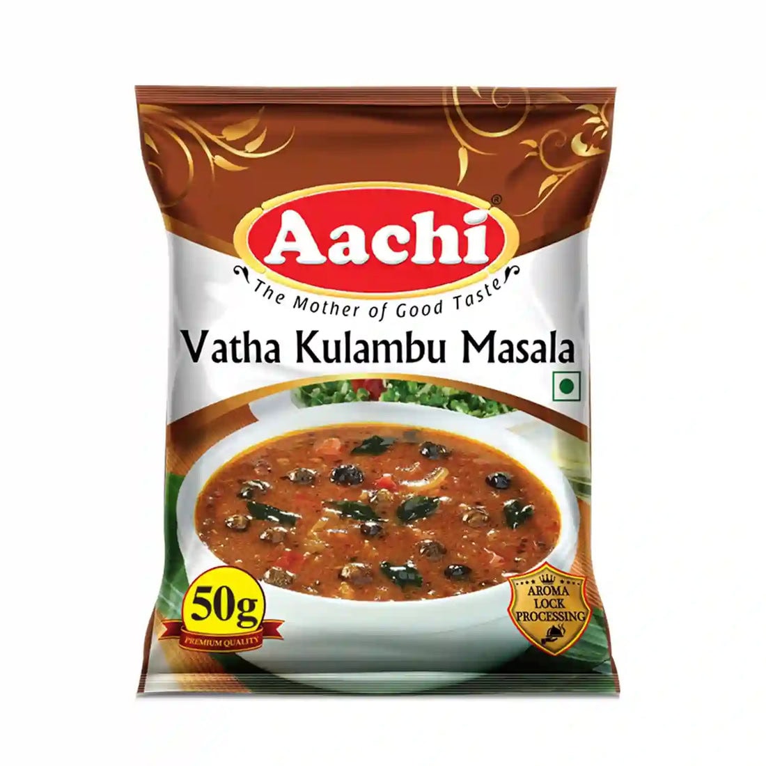 Asiatische Lebensmittel Online-Shop, Vatha Kulambu Masala 200g, authentisch indisches Gewürz.
