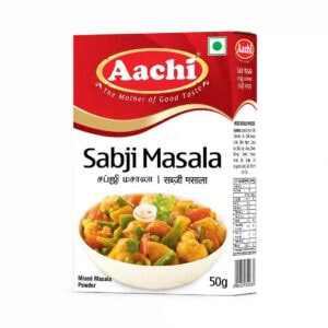 Asiatischer Lebensmittel Online-Shop, Aachi Sabji Masala 50g, Gewürzmischung.