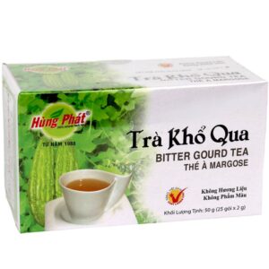 Asiatischer Bittermelonen Tee im Teebeutel, asiatische Lebensmittel Online-Shop.