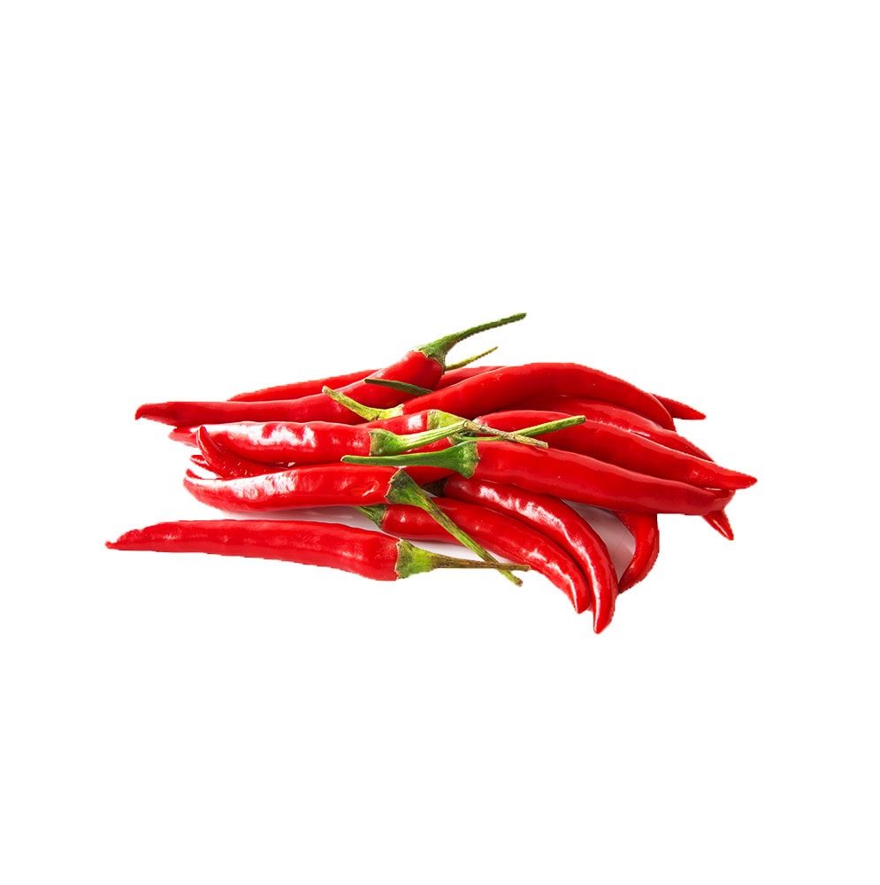 Frische rote Chilies im Asiatischen Lebensmittel Online-Shop.