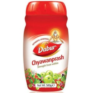 Asiatischer Lebensmittelladen, DABUR Chyawanprash 500g, ayurvedisches Nahrungsergänzungsmittel.