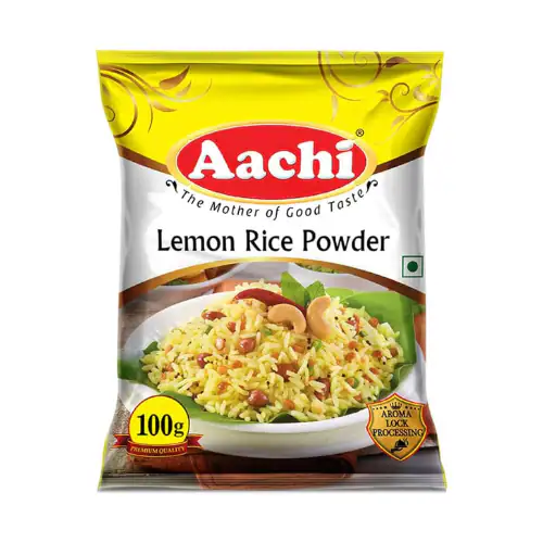 Asiatischer Lebensmittel Online-Shop, Aachi Zitronen-Reis-Pulver 100g, asiatische Gewürze.