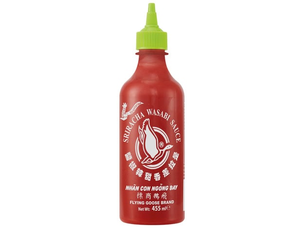 Sriracha Wasabi Chilli Sauce Flasche, asiatische Lebensmittel Online-Shop.