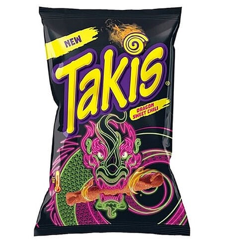 Asiatischer Lebensmittelladen - TAKIS Dragon Sweet Chilli 100g.