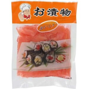 Asiatische Lebensmittel Online-Shop - Rote Ingwer Scheiben 150g.