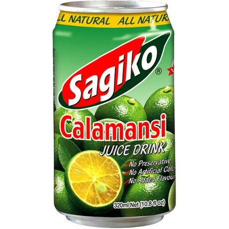 SAGIKO Calamansi Saft 320ml, asiatischer Saft im Dosen, natürlicher Geschmack.