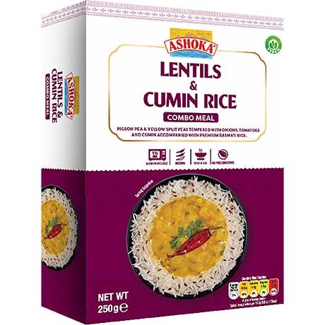 Asiatischer Lebensmittelladen - Linsen & Cumin-Rez.
