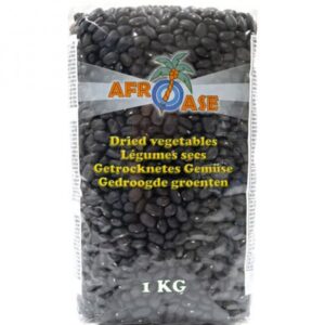 Asiatischer Lebensmittelladen - Schwarze Bohnen, 1kg, getrocknet.