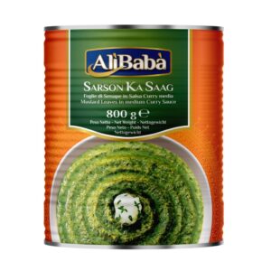 Asiatische Lebensmittel Online-Shop, Sarson Ka Saag in Dose, 800g, authentisch und lecker.