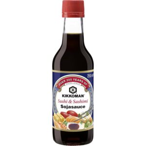Asiatische Lebensmittel Online-Shop, KIKKOMAN Sojasauce für Sushi & Sashimi, 250ml.