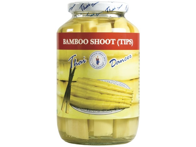 Bambussprossen in Glas, asiatischer Lebensmittel Online-Shop.