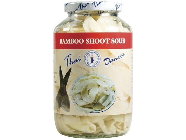 Asiatische Lebensmittel Online-Shop - Bambus-Spross-Säur im Glas.
