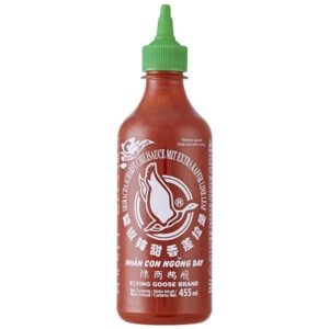 Sriracha Chilisauce Flasche, asiatische Lebensmittel Online-Shop.