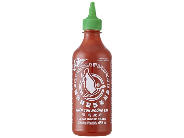 Sriracha Chilisauce Flasche, asiatische Lebensmittel Online-Shop.