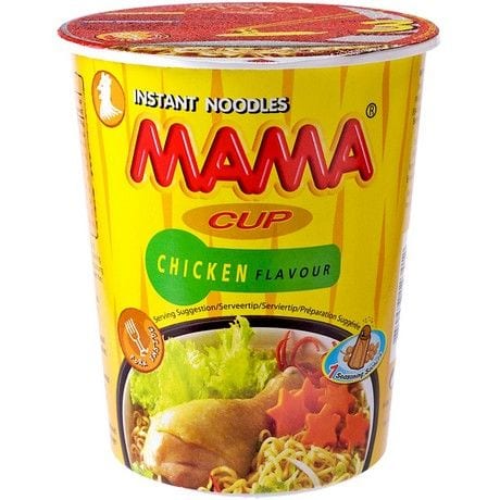 Asiatischer Lebensmittel Online-Shop, MAMA Cup Chicken Instant Noodles 70g.
