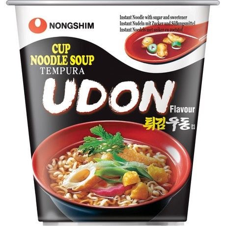 Asiatischer Lebensmittelladen - NONGSHIM Tempura Udon Nudelsuppe.