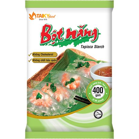 Tapioka Stärke 1kg für asiatische Gerichte, glutenfrei, cholesterinfrei.