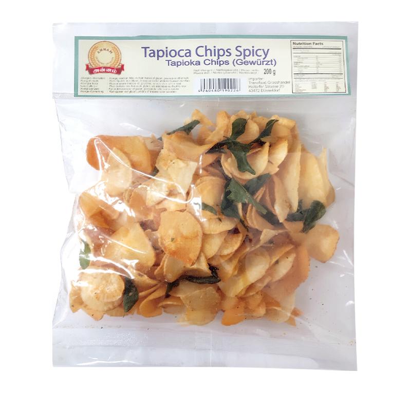 Asiatische Tapioca Chips spicy im asiatischen Lebensmittel Online-Shop.