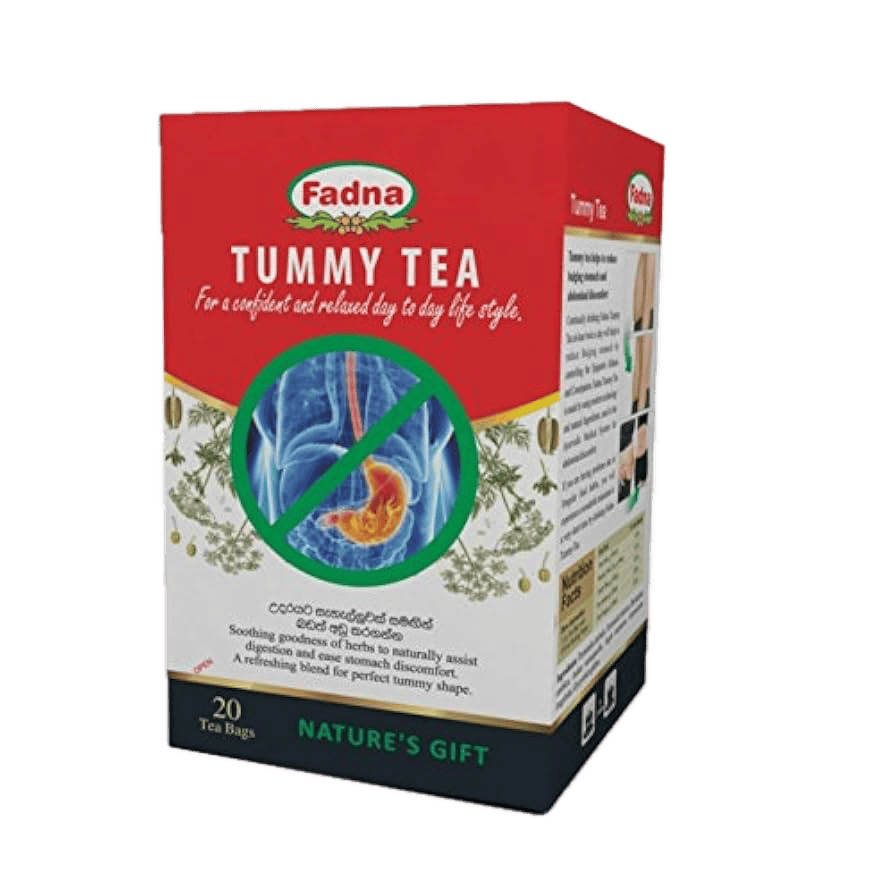Asiatischer Lebensmittelladen - Fadna Tummy Tea 40g, entspannender Kräutertee für die Verdauung.