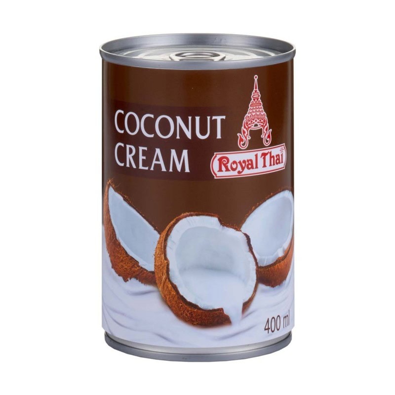 Asiatische Lebensmittel Online-Shop, Kokoscreme in Dose, 400ml, Royal Thai.