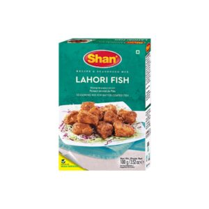Asiatischer Lebensmittel Online-Shop, Shan Lahori Fish Masala 50g, Gewürzmischung für Fisch.