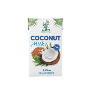 Asiatische Lebensmittel Online-Shop, Kokosnussmilch in 250ml Packung.