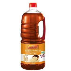 Sesamöl mit Sojaöl, asiatische Lebensmittel, 1750ml, vegan.