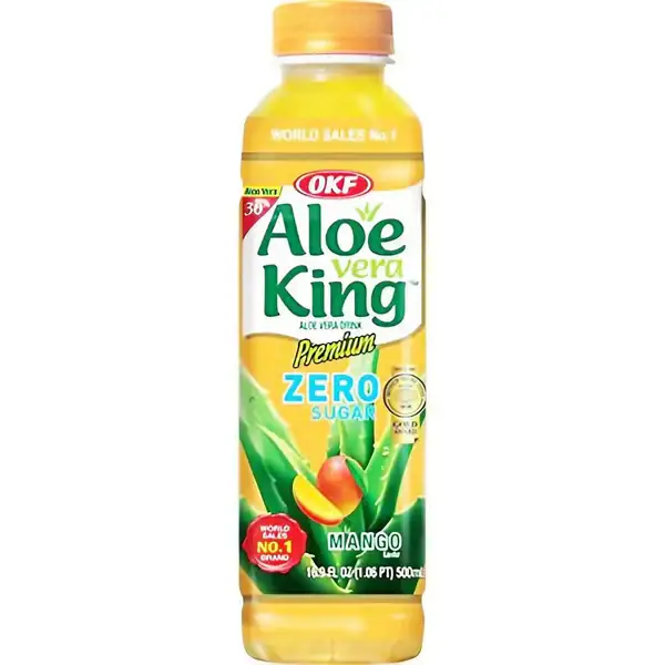 Aloe Vera Mango Zero Zucker Getränk, asiatische Lebensmittel Online-Shop.