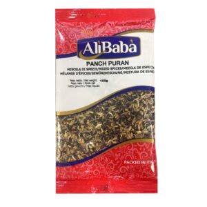 Asiatischer Gewürzmix für authentische Küche, 100g, Ali Baba Panch Puran.