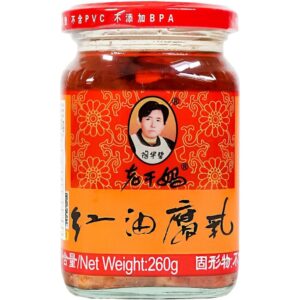 LAOGANMA Tofu in Chili Oil, asiatischer Geschmack, 260g, asiatische Lebensmittel Online-Shop.
