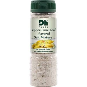 Asiatischer Lime Leaf Salz für asiatische Küche, 120g, ohne künstliche Zusätze.