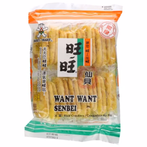 WANT WANT Reiskräcker Senbei 